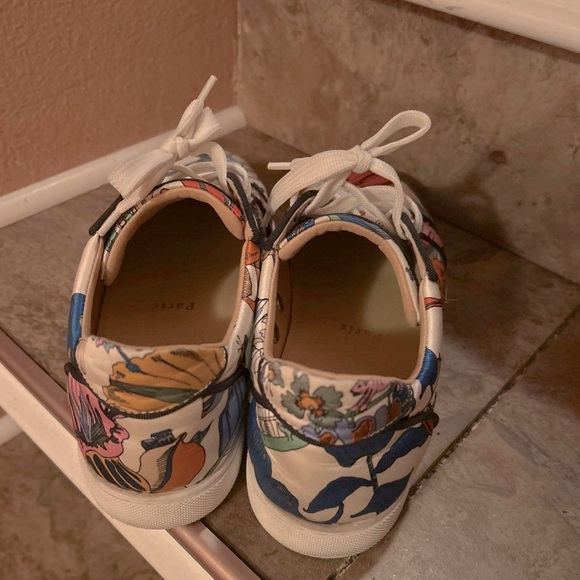 Christian Louboutin Floral Print Sneakers 39 - Picture 4 of 7